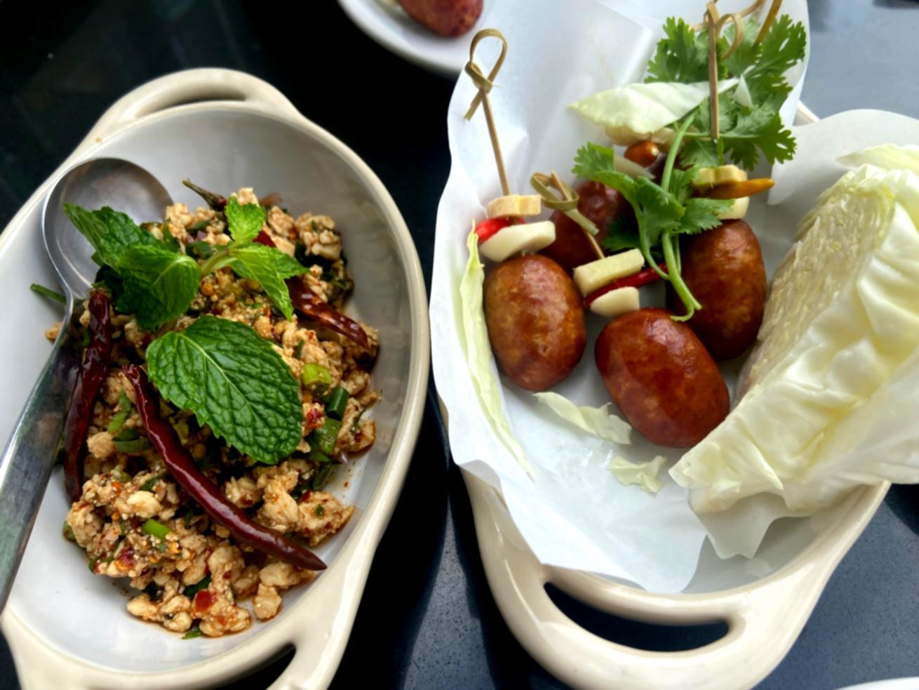 Fresh ingredients and cooking preparation showcasing healthy meal possibilities